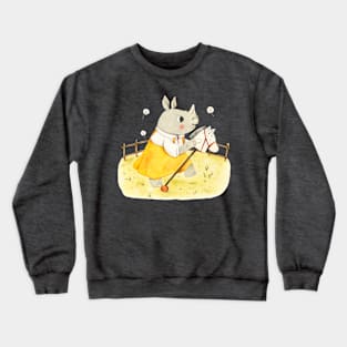 Rhino with Hobbyhorse Crewneck Sweatshirt